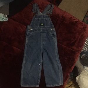 Size 4T John Deere overalls